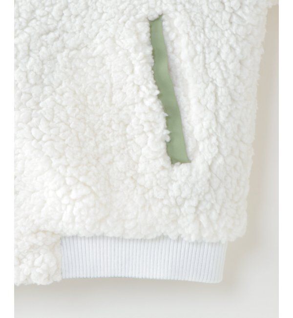 ikka kids「【キッズ】リバーシブルフードボアブルゾン（120~160cm）」|その他|