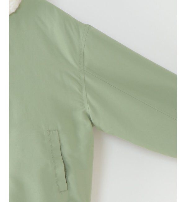 ikka kids「【キッズ】リバーシブルフードボアブルゾン（120~160cm）」|その他|