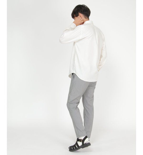 ikka「イージーケアフランネル無地シャツ」|シャツ・ブラウス|