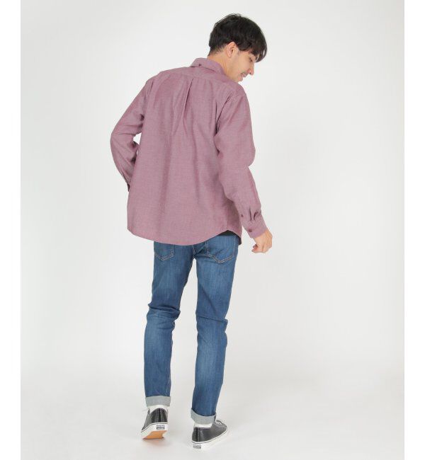 ikka「イージーケアフランネル無地シャツ」|シャツ・ブラウス|