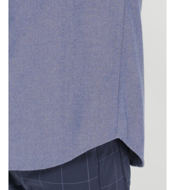 ikka「イージーケアフランネル無地シャツ」|シャツ・ブラウス|