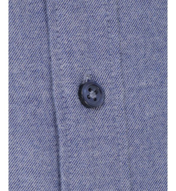 ikka「イージーケアフランネル無地シャツ」|シャツ・ブラウス|