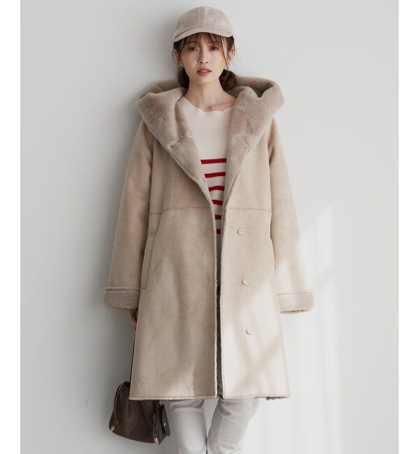 ikka「フェイクムートンコート」|その他|