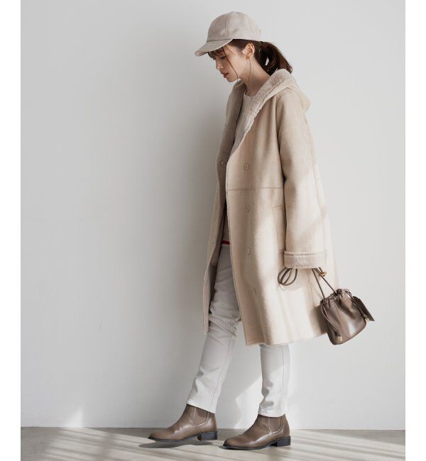 ikka「フェイクムートンコート」|その他|