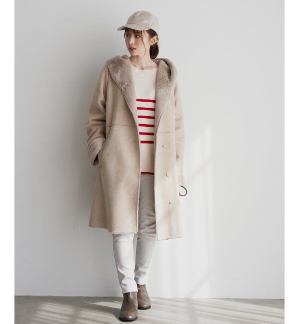 ikka「フェイクムートンコート」|その他|