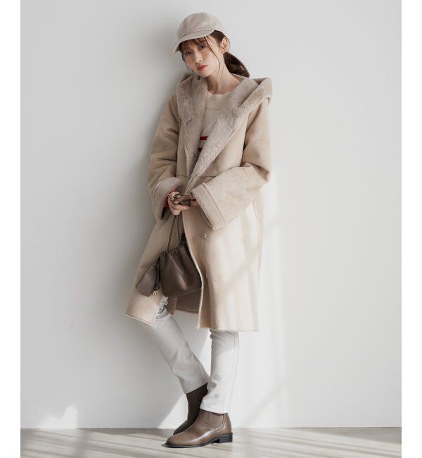 ikka「フェイクムートンコート」|その他|