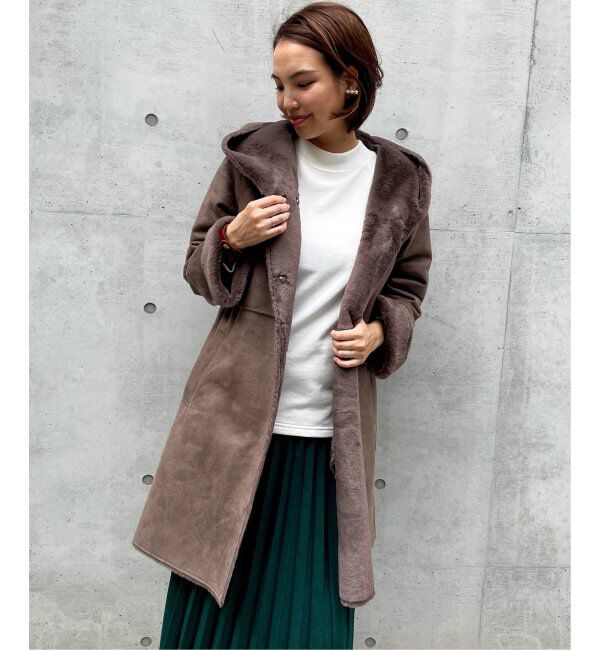 ikka「フェイクムートンコート」|その他|