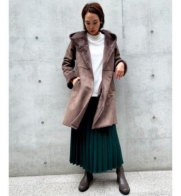 ikka「フェイクムートンコート」|その他|