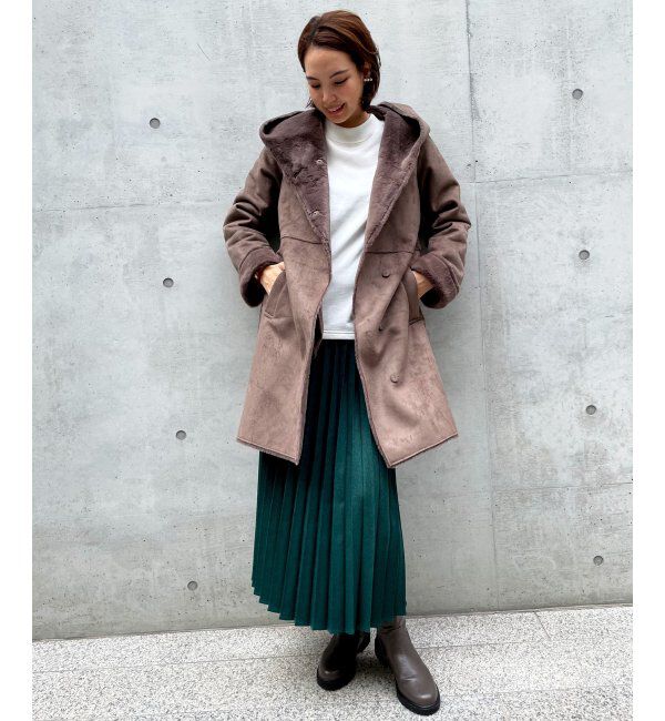 ikka「フェイクムートンコート」|その他|