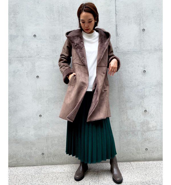 ikka「フェイクムートンコート」|その他|