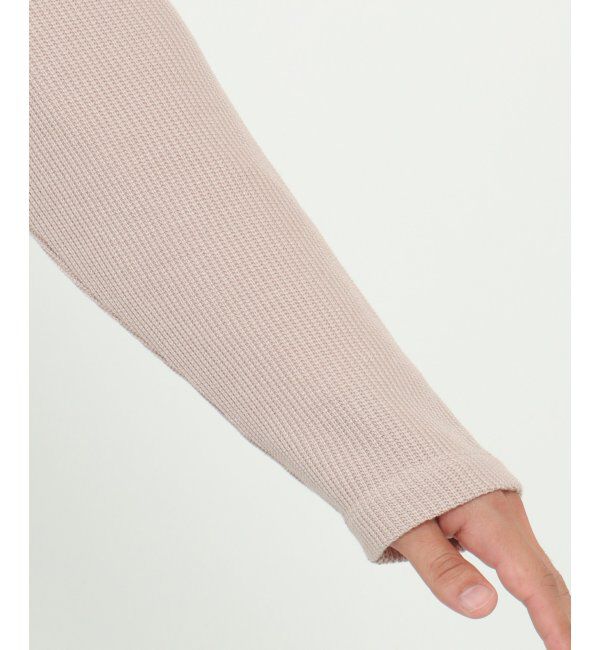 ikka「畦裏起毛トレーナーインナーセット」|パーカー|