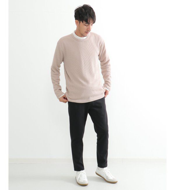 ikka「畦裏起毛トレーナーインナーセット」|パーカー|