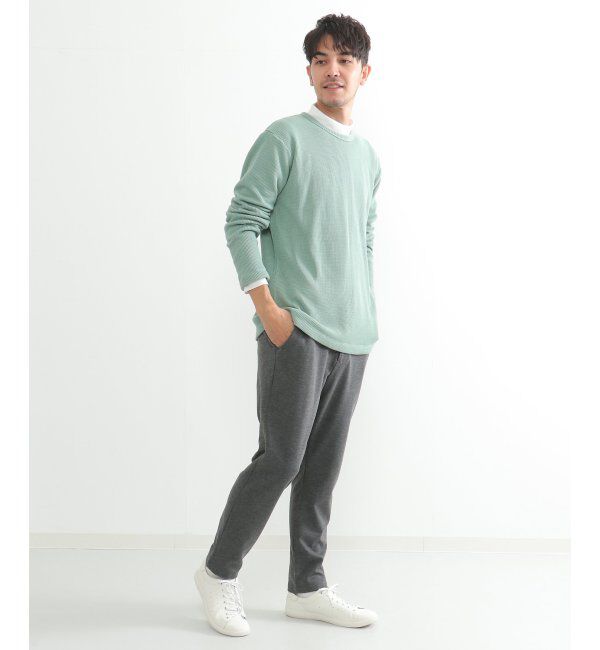 ikka「畦裏起毛トレーナーインナーセット」|パーカー|