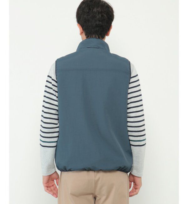 ikka「【撥水／2WAY】リバーシブルボアフリースベスト」|ダウンベスト・ベスト|