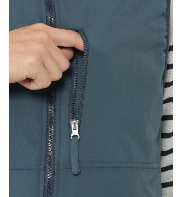 ikka「【撥水／2WAY】リバーシブルボアフリースベスト」|ダウンベスト・ベスト|