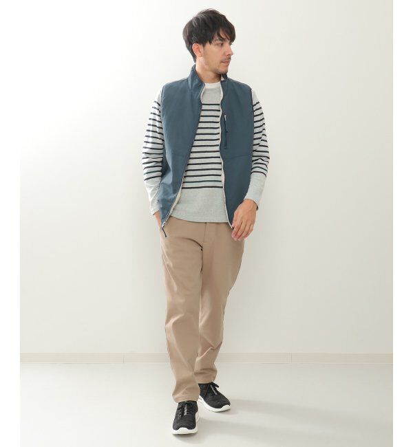 ikka「【撥水／2WAY】リバーシブルボアフリースベスト」|ダウンベスト・ベスト|