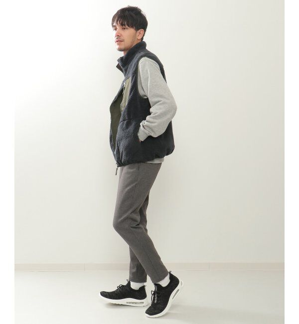 ikka「【撥水／2WAY】リバーシブルボアフリースベスト」|ダウンベスト・ベスト|