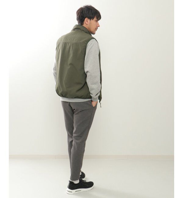 ikka「【撥水／2WAY】リバーシブルボアフリースベスト」|ダウンベスト・ベスト|