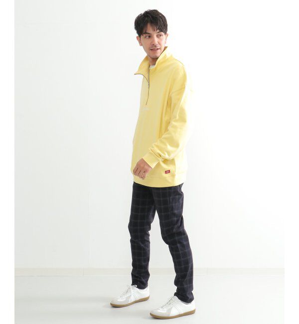 ikka「Dickies ディッキーズ ハーフジップトレーナー」|パーカー|