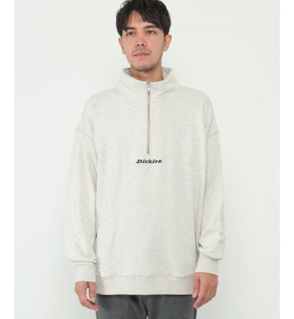 ikka「Dickies ディッキーズ ハーフジップトレーナー」|パーカー|