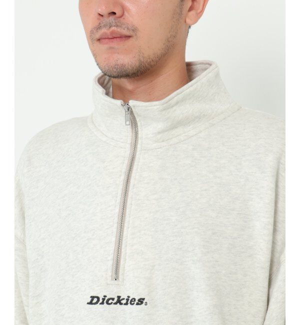 ikka「Dickies ディッキーズ ハーフジップトレーナー」|パーカー|