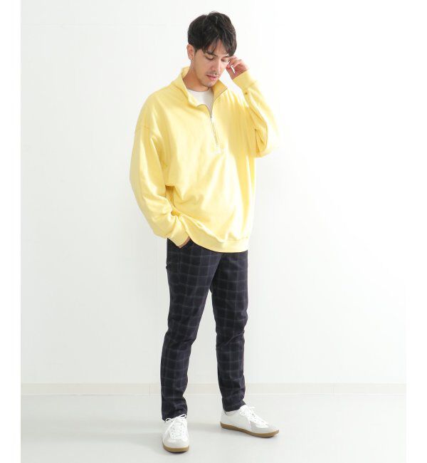 ikka「Dickies ディッキーズ ハーフジップトレーナー」|パーカー|