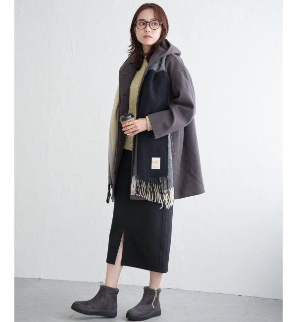 ikka「センターリンキングモールニット」|プルオーバー|