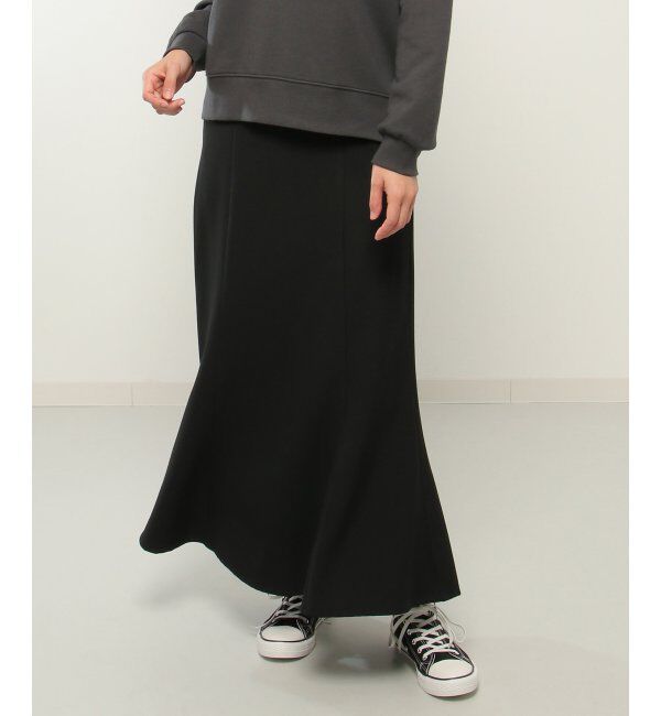 ikka「マーメイドスカート」|スカート|ブラック