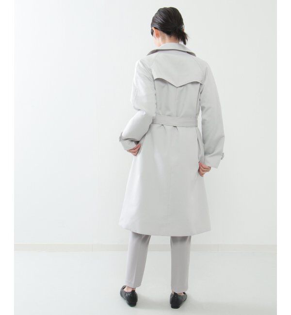 IKKA LOUNGE「撥水ロングトレンチコート」|その他|