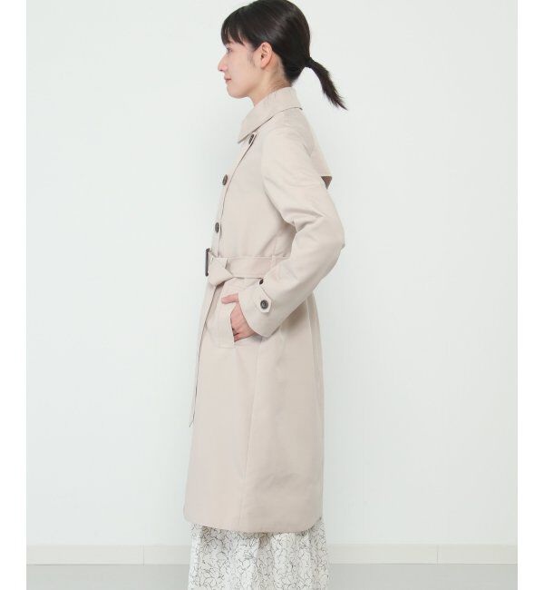 IKKA LOUNGE「撥水ロングトレンチコート」|その他|