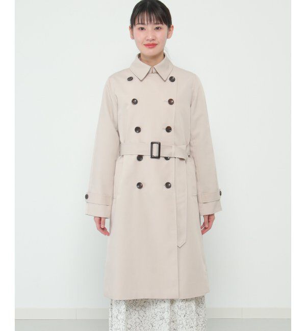 IKKA LOUNGE「撥水ロングトレンチコート」|その他|