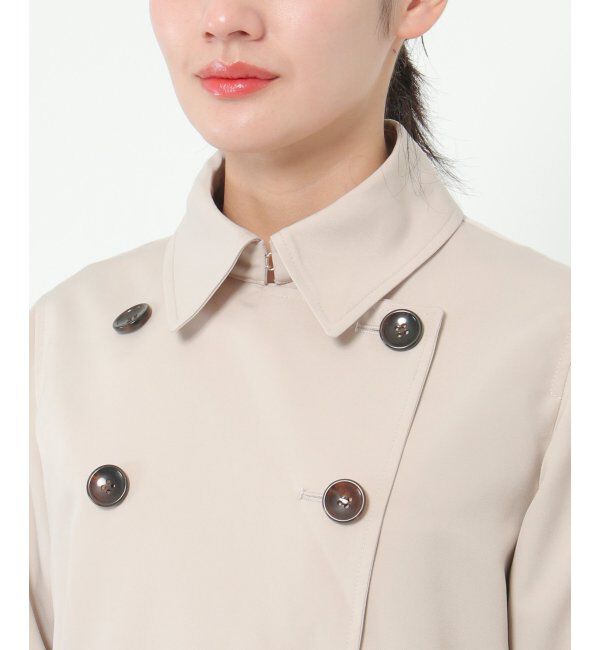 IKKA LOUNGE「撥水ロングトレンチコート」|その他|