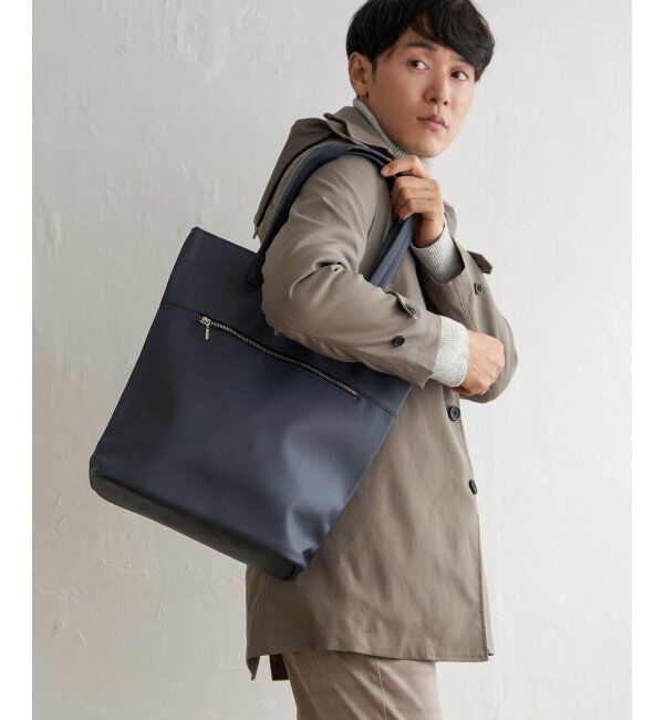 ikka「レザータッチサフィアーノトート」|その他|