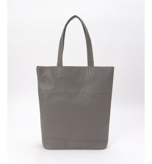 ikka「レザータッチサフィアーノトート」|その他|モカ