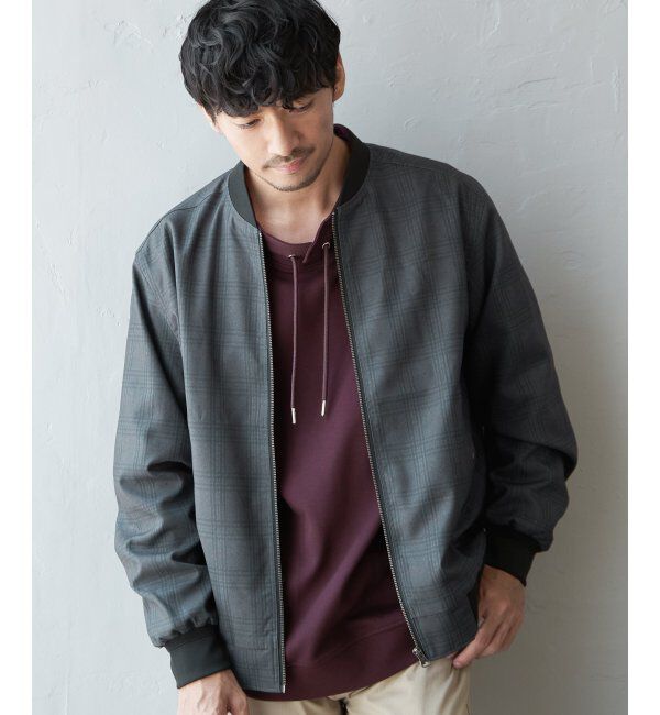 ikka「Teflonブルゾン」|ブルゾン・スタジャン|