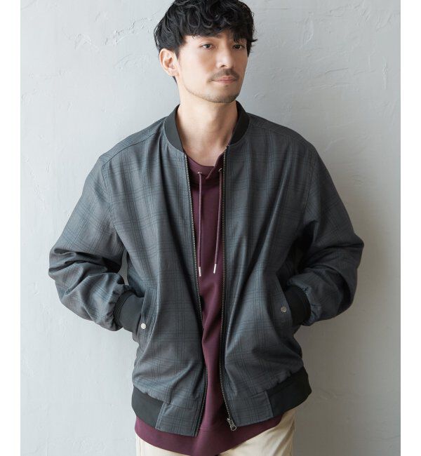 ikka「Teflonブルゾン」|ブルゾン・スタジャン|