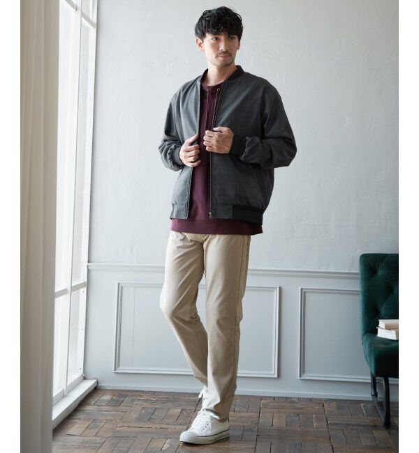 ikka「Teflonブルゾン」|ブルゾン・スタジャン|