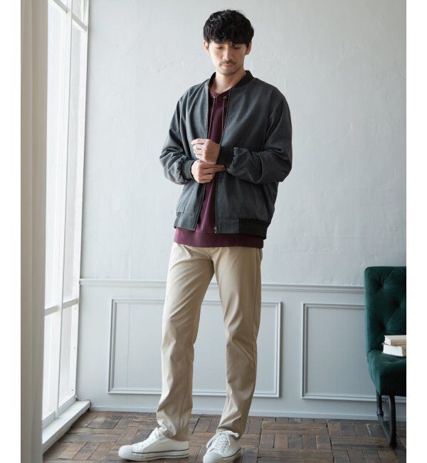 ikka「Teflonブルゾン」|ブルゾン・スタジャン|