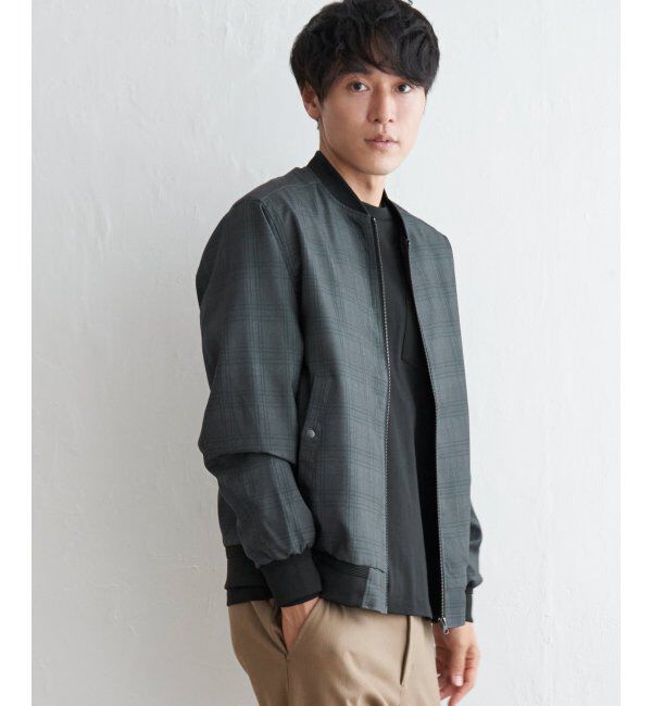 ikka「Teflonブルゾン」|ブルゾン・スタジャン|