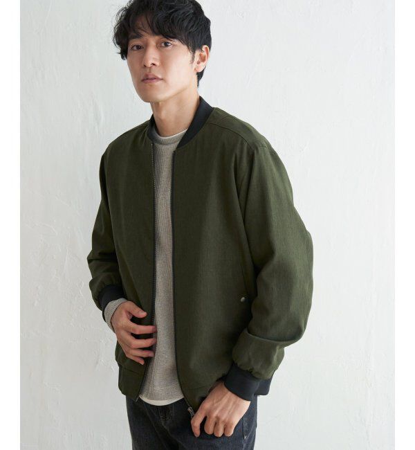 ikka「Teflonブルゾン」|ブルゾン・スタジャン|