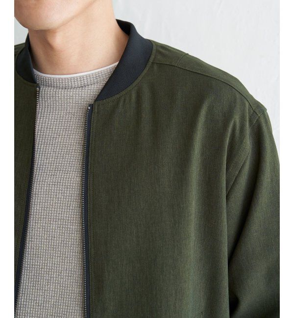 ikka「Teflonブルゾン」|ブルゾン・スタジャン|