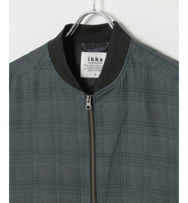 ikka「Teflonブルゾン」|ブルゾン・スタジャン|