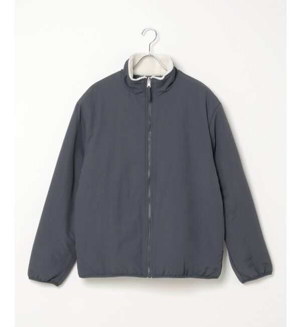 ikka「【2WAY】リバーシブル切り替えボアブルゾン」|ブルゾン・スタジャン|
