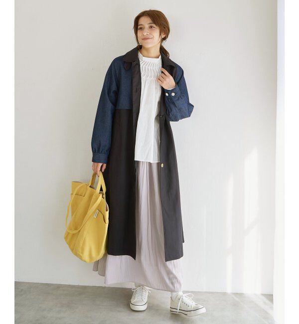 Lbc with Life「サテンギャザースカート」|スカート|