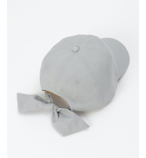 Lbc with Life「後ろリボンキャップ」|その他|グレイ