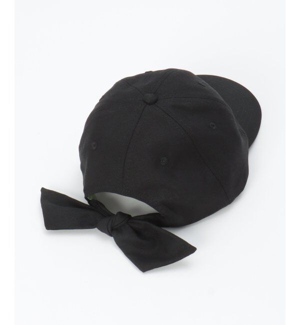 Lbc with Life「後ろリボンキャップ」|その他|ブラック