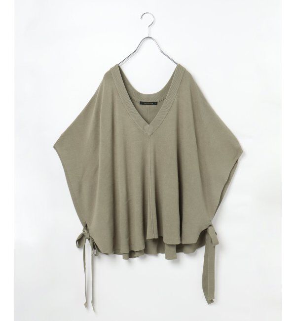 VENCE share style「ニットポンチョ」|カーディガン|