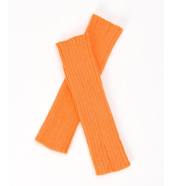 VENCE share style「リブアームウォーマー」|その他|オレンジ