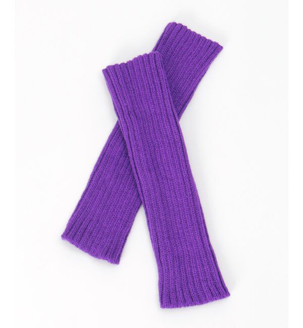 VENCE share style「リブアームウォーマー」|その他|パープル