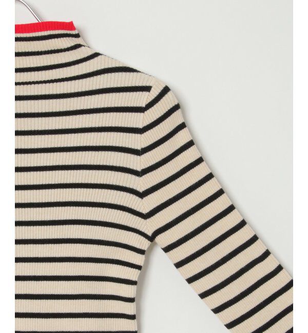 VENCE share style「ハイゲージリブ配色プルオーバー」|ニット・セーター|